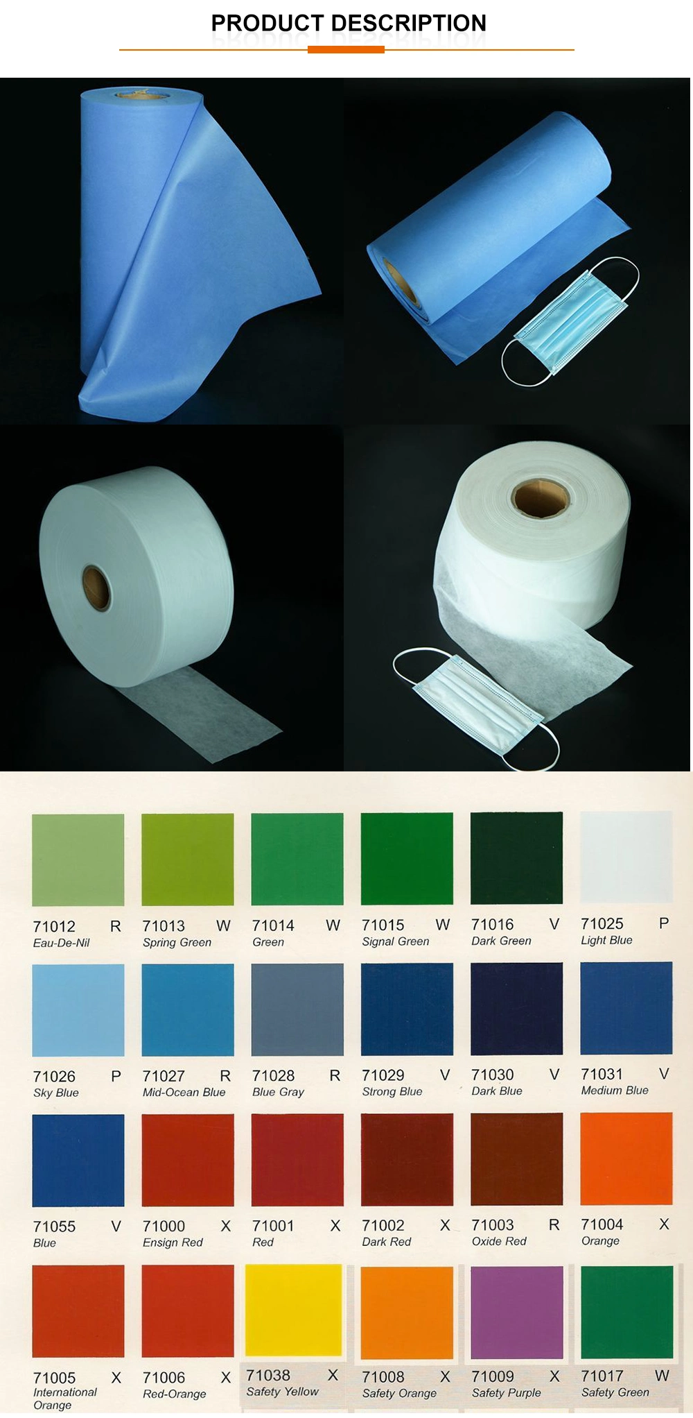 Biodegrdable Anti-UV PP Spunbond Nonwoven Fabric for Seedling Raising Agriculture Vegetable Cover