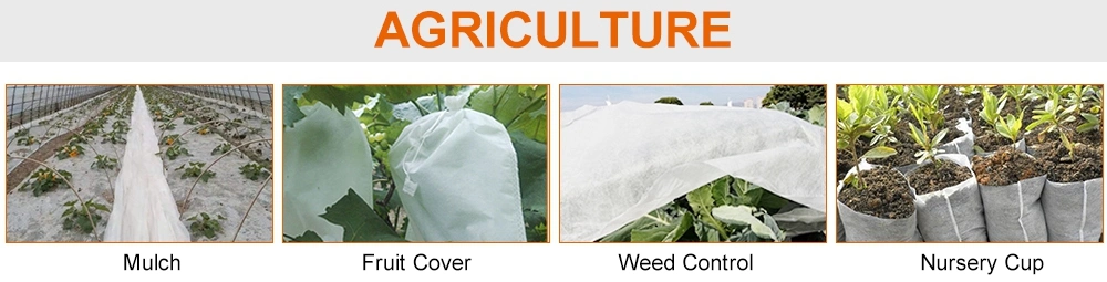 Biodegrdable Anti-UV PP Spunbond Nonwoven Fabric for Seedling Raising Agriculture Vegetable Cover